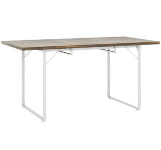 Mesa extensible madera y metal