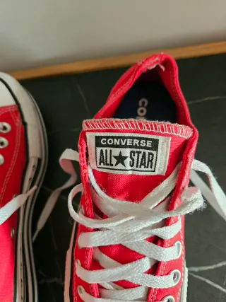 Zapatillas Converse Rojas Talla 37