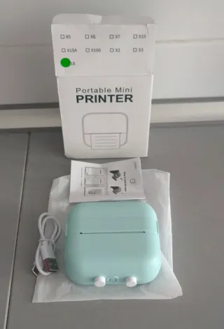 Mini impresora térmica Bluetooth portátil X18