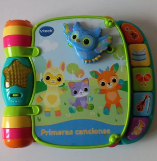 Libro musical VTech Primeras Canciones bebés
