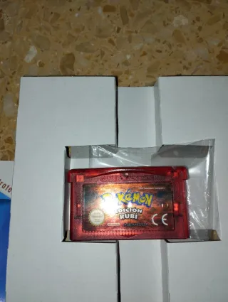 Pokemon Rubí Game Boy Advance Completo PAL España