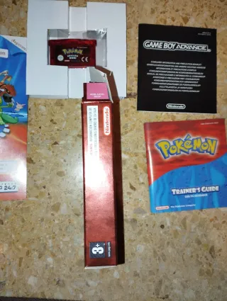 Pokemon Rubí Game Boy Advance Completo PAL España