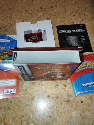 Pokemon Rubí Game Boy Advance Completo PAL España