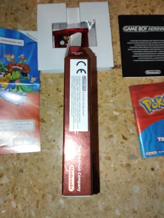 Pokemon Rubí Game Boy Advance Completo PAL España
