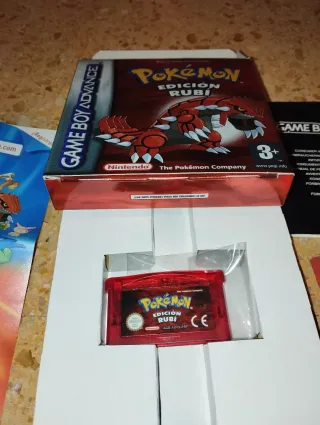 Pokemon Rubí Game Boy Advance Completo PAL España