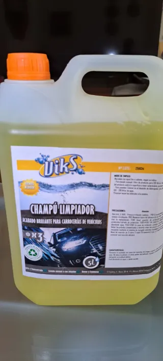 Diks Champú Limpiador Coche 5L