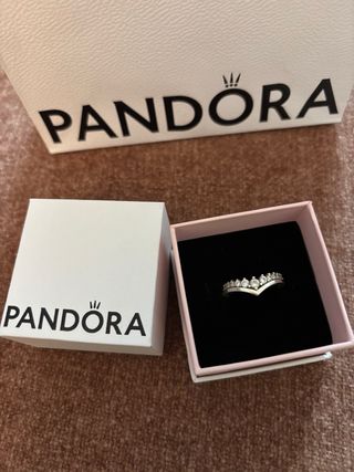 Anillo Pandora Brillante Plata