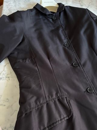 Cappottino antipioggia donna nero