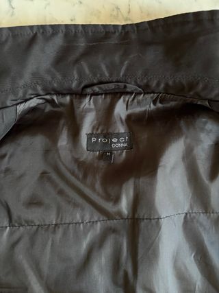 Cappottino antipioggia donna nero