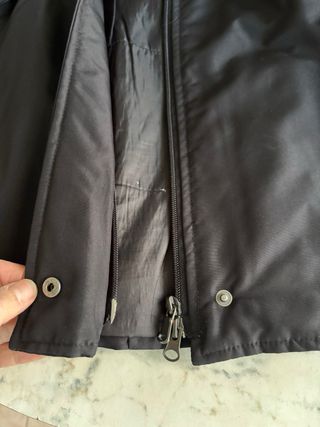 Cappottino antipioggia donna nero