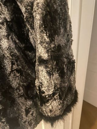 Chaquetón Talla 48 50 Negro/Gris