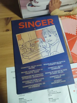 Máquina de Coser Singer Juguete 1993