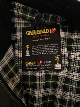 Chaqueta Garibaldi World Champion Negra talla 56
