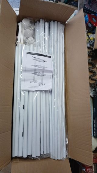 Tendedero Plegable con Ruedas