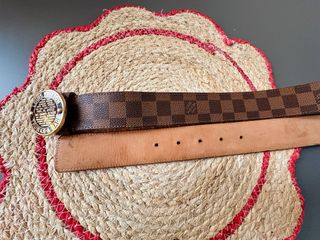 Cintura Louis Vuitton Marrone con Fibbia