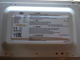 Microondas Beko Blanco