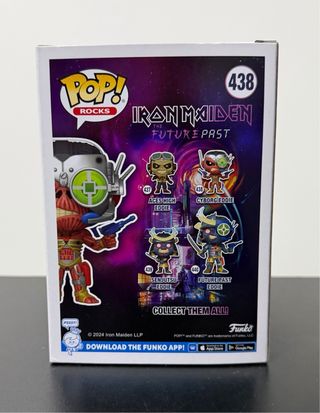 Funko POP! Cyborg Eddie #438 Iron Maiden