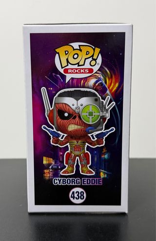 Funko POP! Cyborg Eddie #438 Iron Maiden