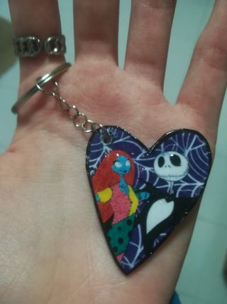 Llavero Corazón Hecho a Mano