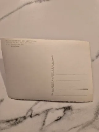 Lote 3 postales antiguas Bruselas