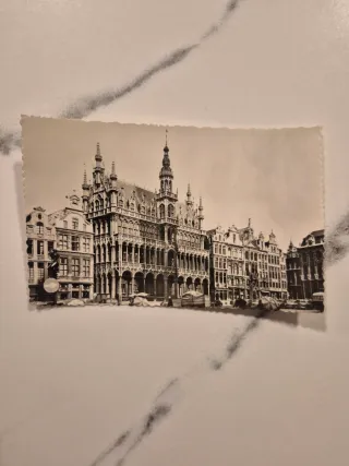 Lote 3 postales antiguas Bruselas