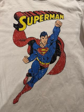 Camiseta Superman Manga Larga