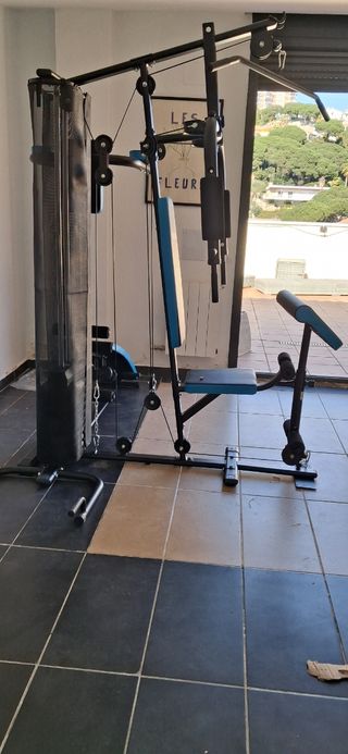 ARMADO DE GIMNASIO MULTIFUNCION.