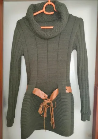 Sólo Bilbao  No hago envios. Vestido de punto verd