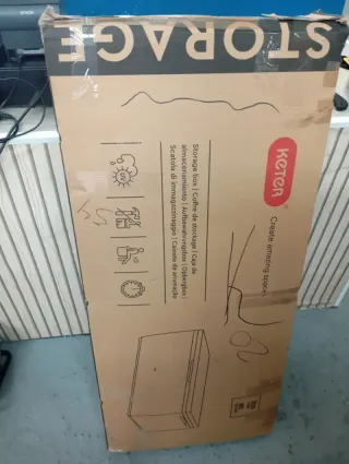 Arcón exterior Keter Capri - Marrón 305 L baul