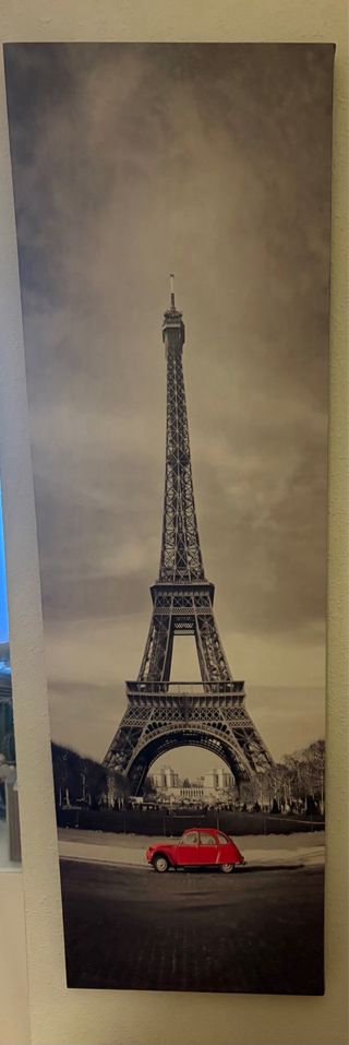 Cuadro tríptico ciudades famosas