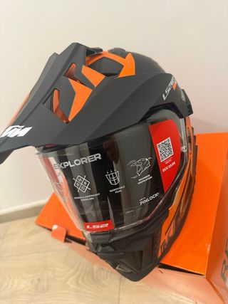 Casco LS2 Explorer KTM Talla M