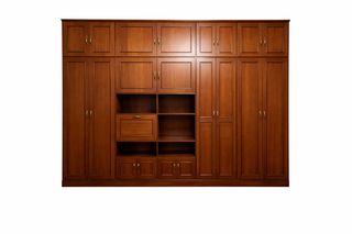 Armario almacenaje madera ancho 2,25m