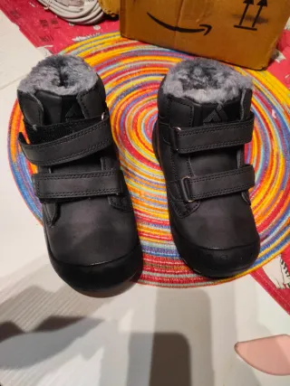 Botitas senderismo niño negras 28 Mishansha