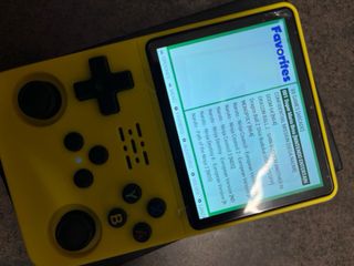 Consola R36S Amarilla