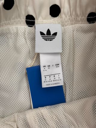 Adidas Polka Dots Satin Wide Leg Pants M Sold Out