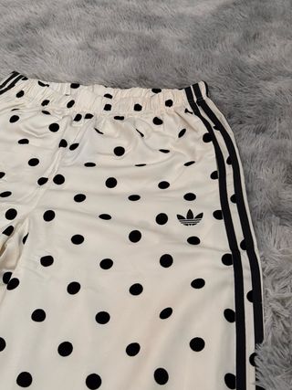 Adidas Polka Dots Satin Wide Leg Pants M Sold Out