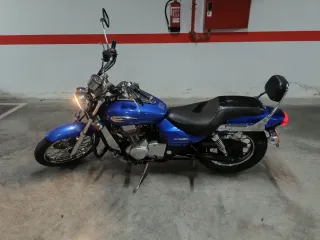 Kawasaki eliminator 125 azul