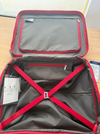 Maleta Samsonite Roja Nueva