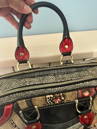 Borsa Bauletto Gattinoni Multicolor Oro