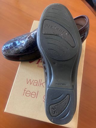 Zapatos de señora PieSanto, color burdeos