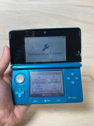 Impoluta Nintendo 3DS Azul