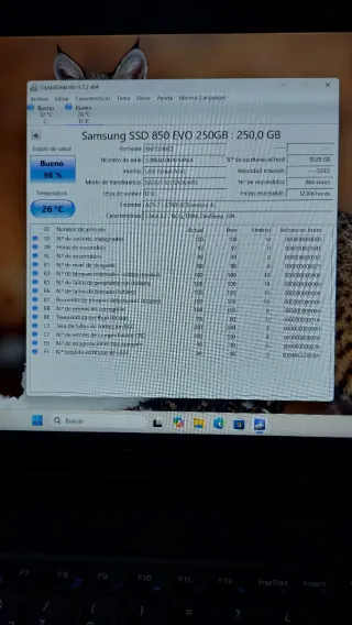 Disco SSD Samsung 250GB SATA 2.5