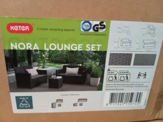 Conjunto muebles jardín Keter Nora