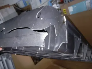 Cobertizo de jardín negro y gris