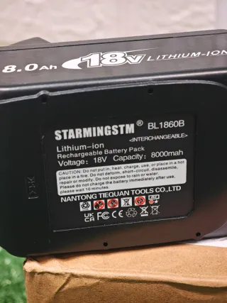 2 Baterías 18V 8.0Ah Litio