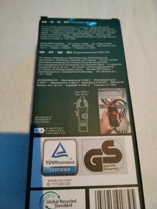 Amperímetro de pinzas PARKSIDE