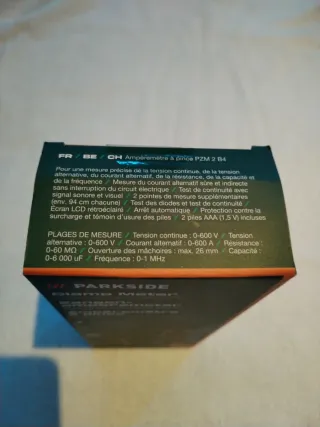 Amperímetro de pinzas PARKSIDE