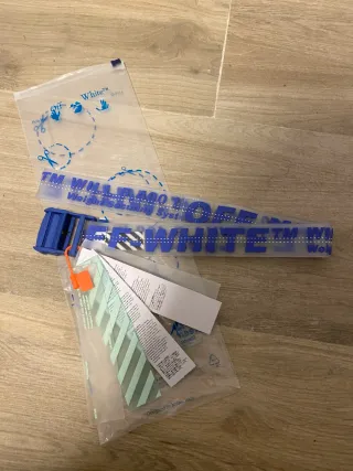 Cinturón Off-White Industrial Azul