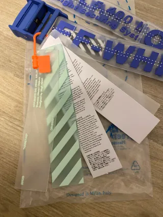 Cinturón Off-White Industrial Azul