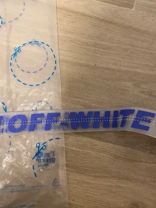 Cinturón Off-White Industrial Azul